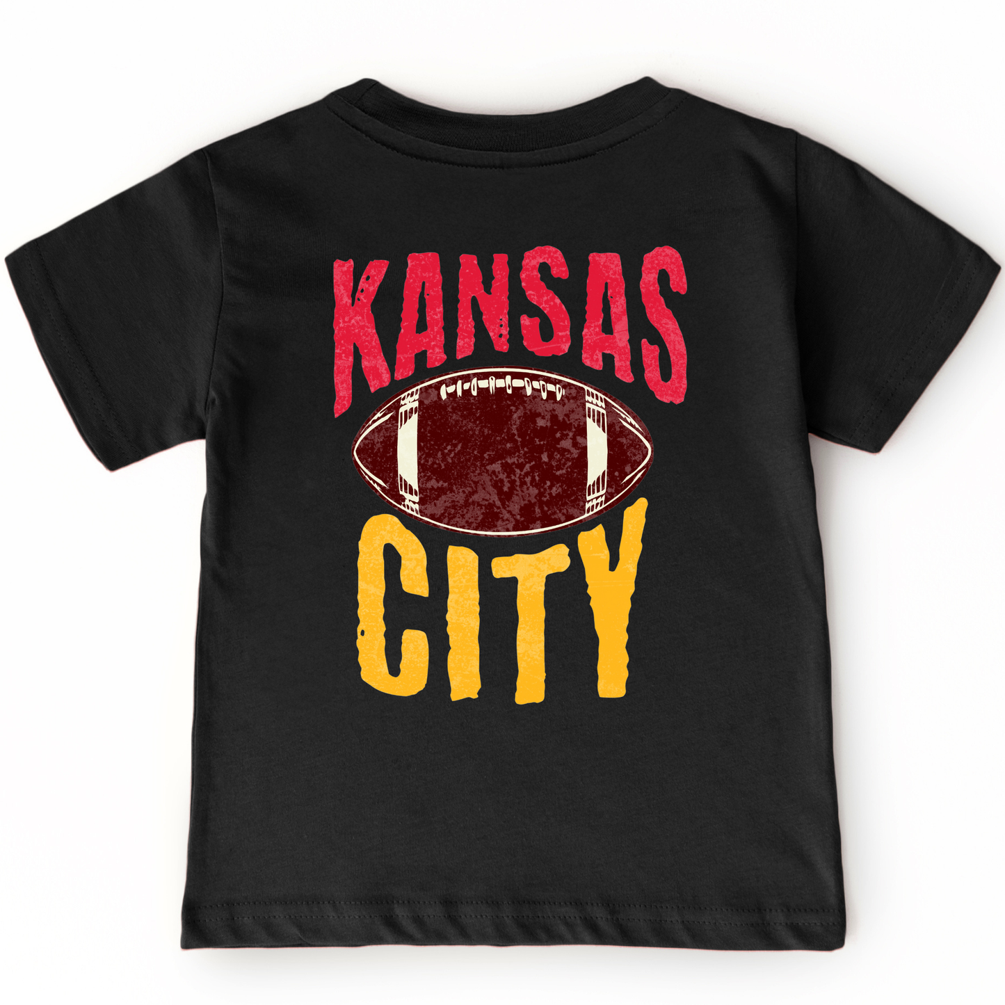 KC Football Tee Red/Gold