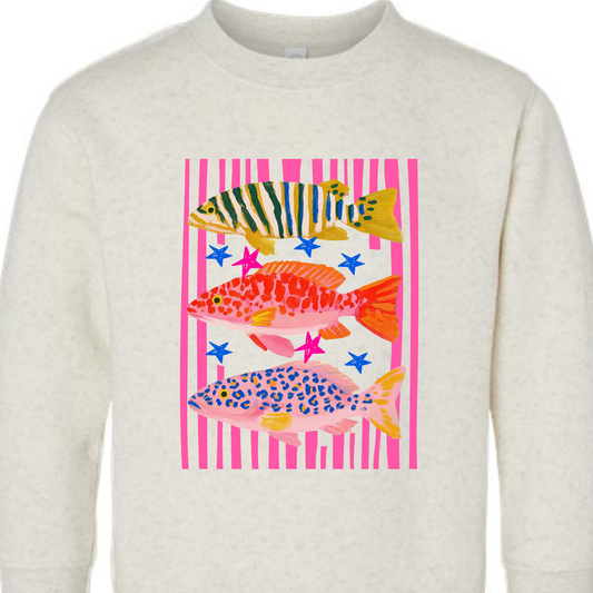 Fish Crewneck