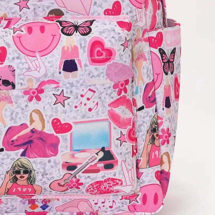 TS Pink Kids Backpack