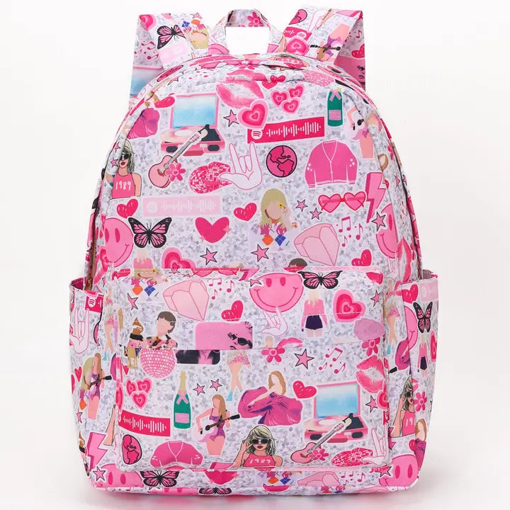 TS Pink Kids Backpack