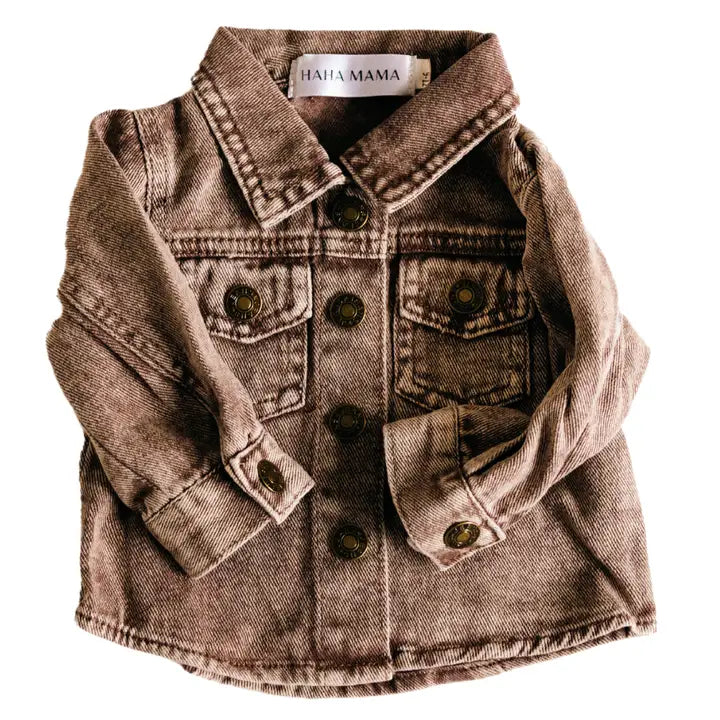 Brown Denim Jacket