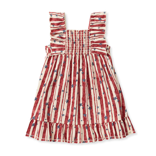 Stars & Stripes Cotton Dress