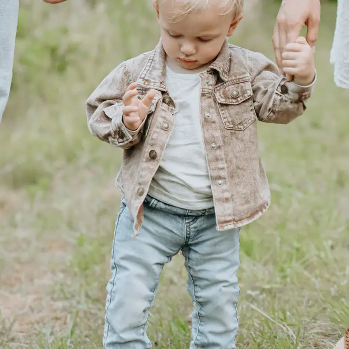 Brown Denim Jacket