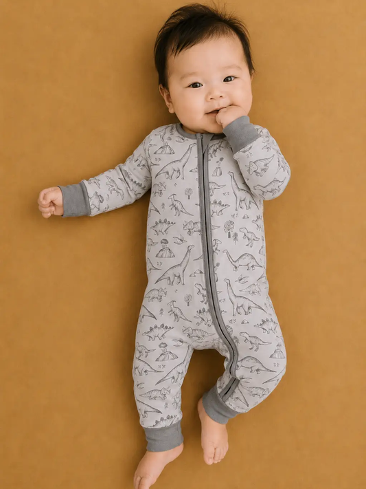 Dino Doodles Bamboo Sleeper