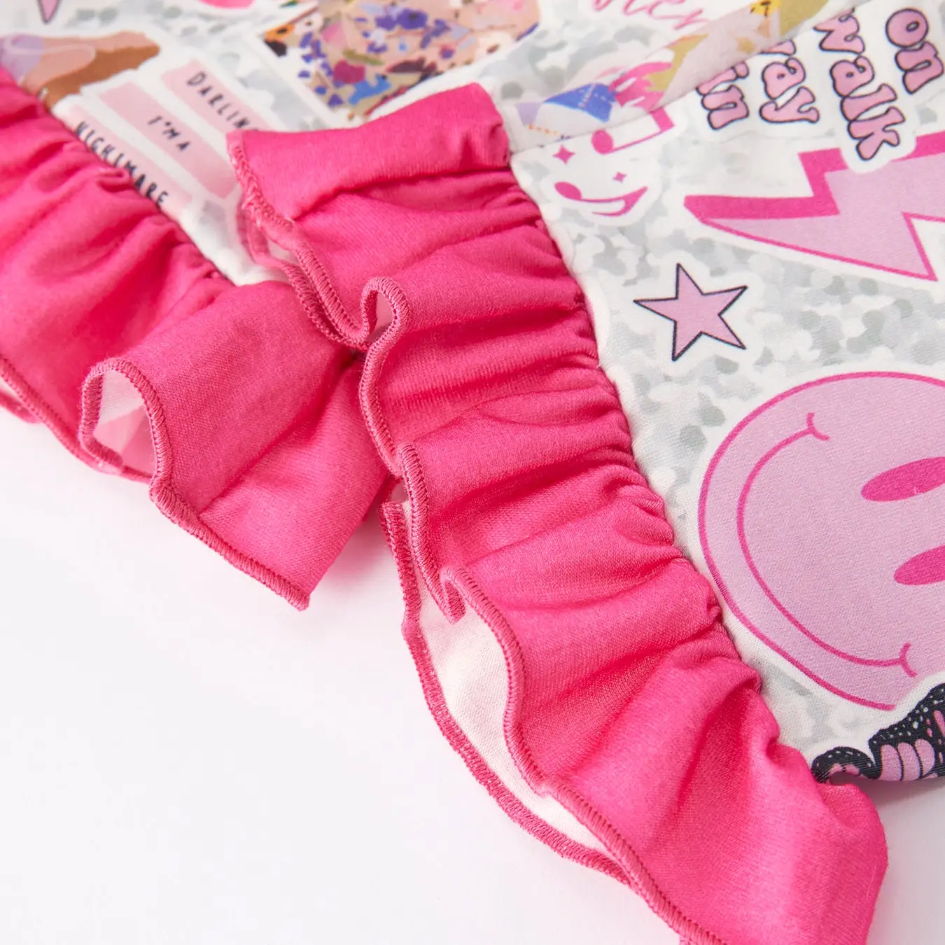 TS Pink Girls Pajamas