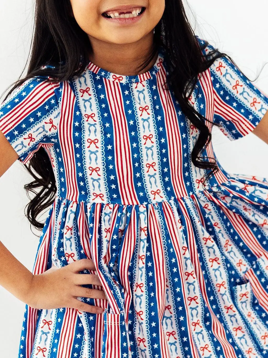 All American Girl Pocket Dress