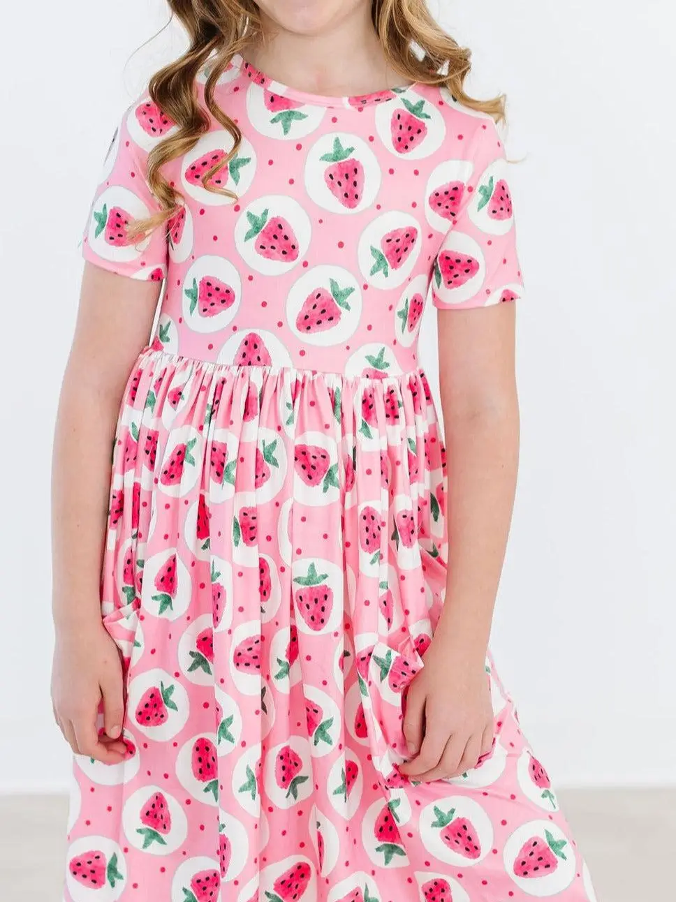 Strawberry Fields Twirl Dress