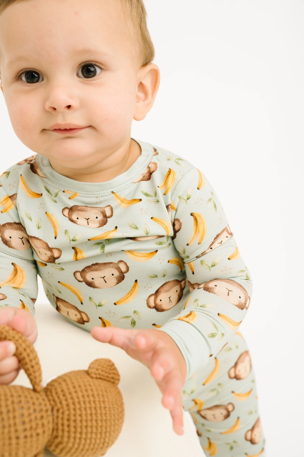 Monkey Mischief Bamboo Set