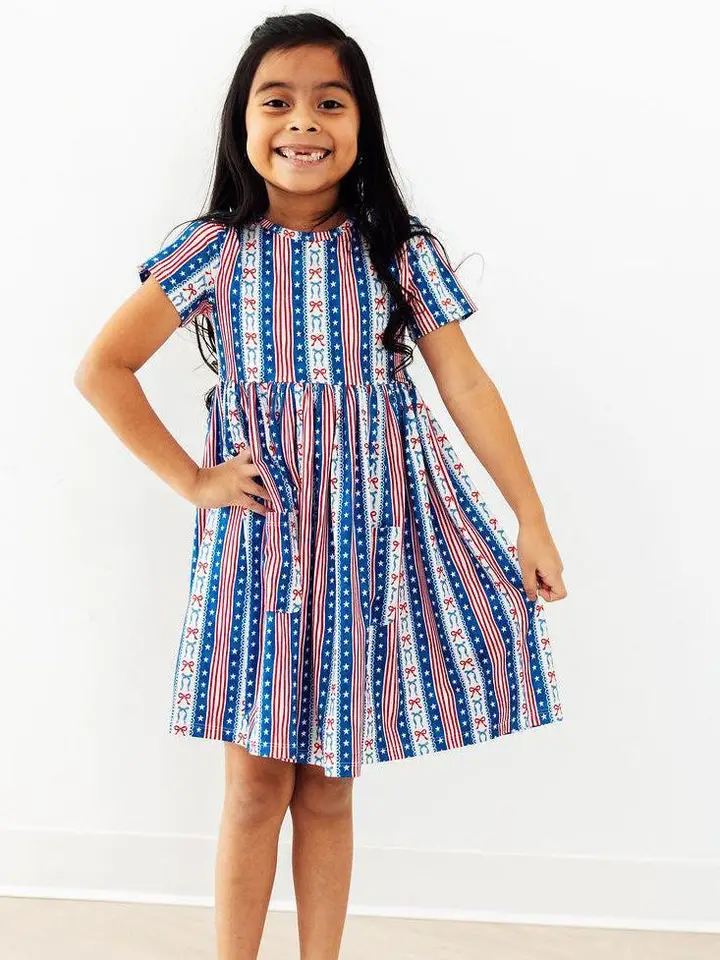 All American Girl Pocket Dress