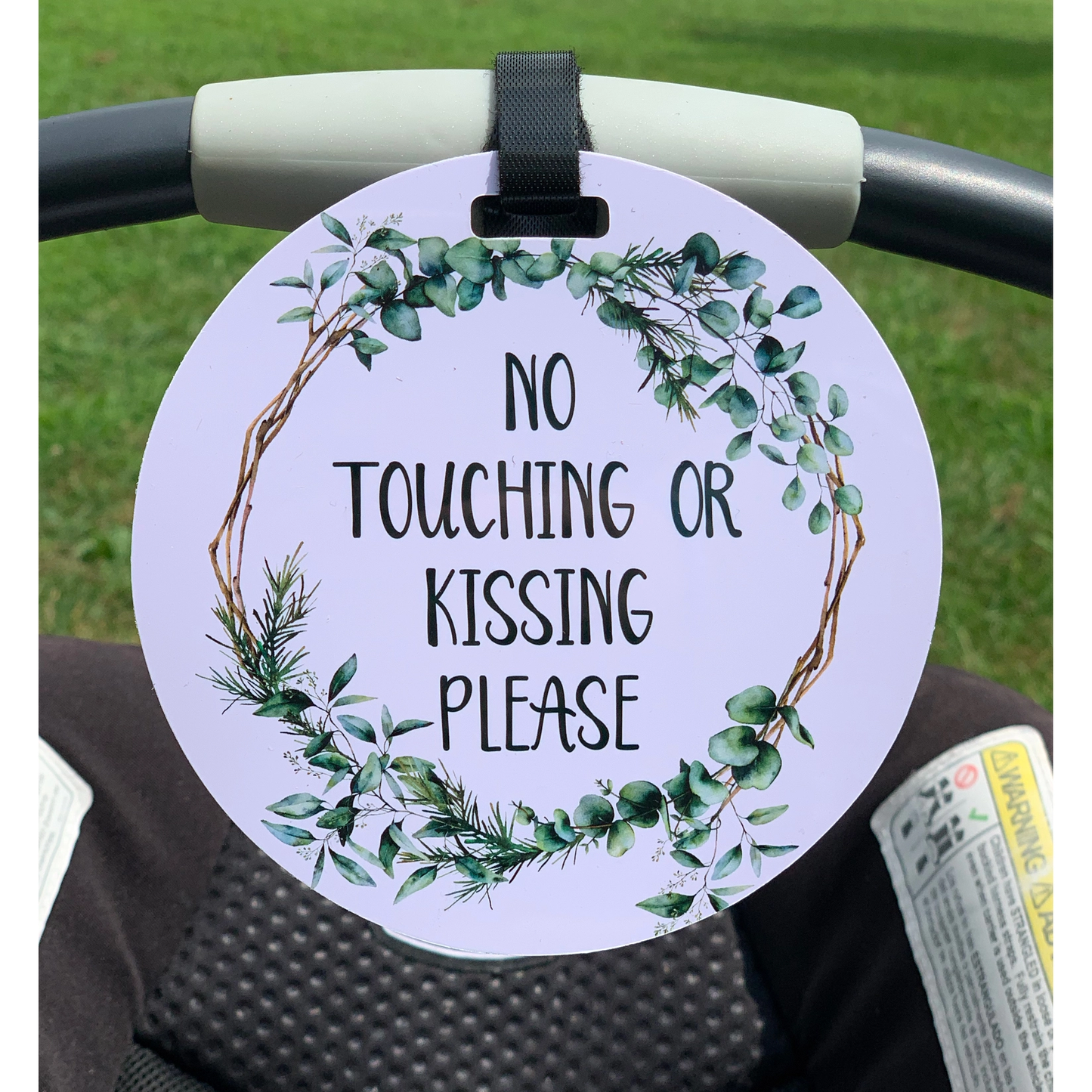 Eucalyptus Car Seat Tag