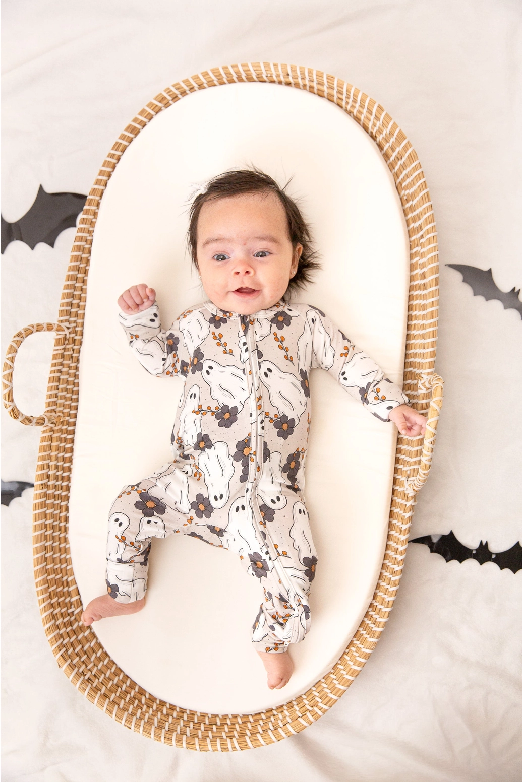 Floral Ghost Bamboo Sleeper