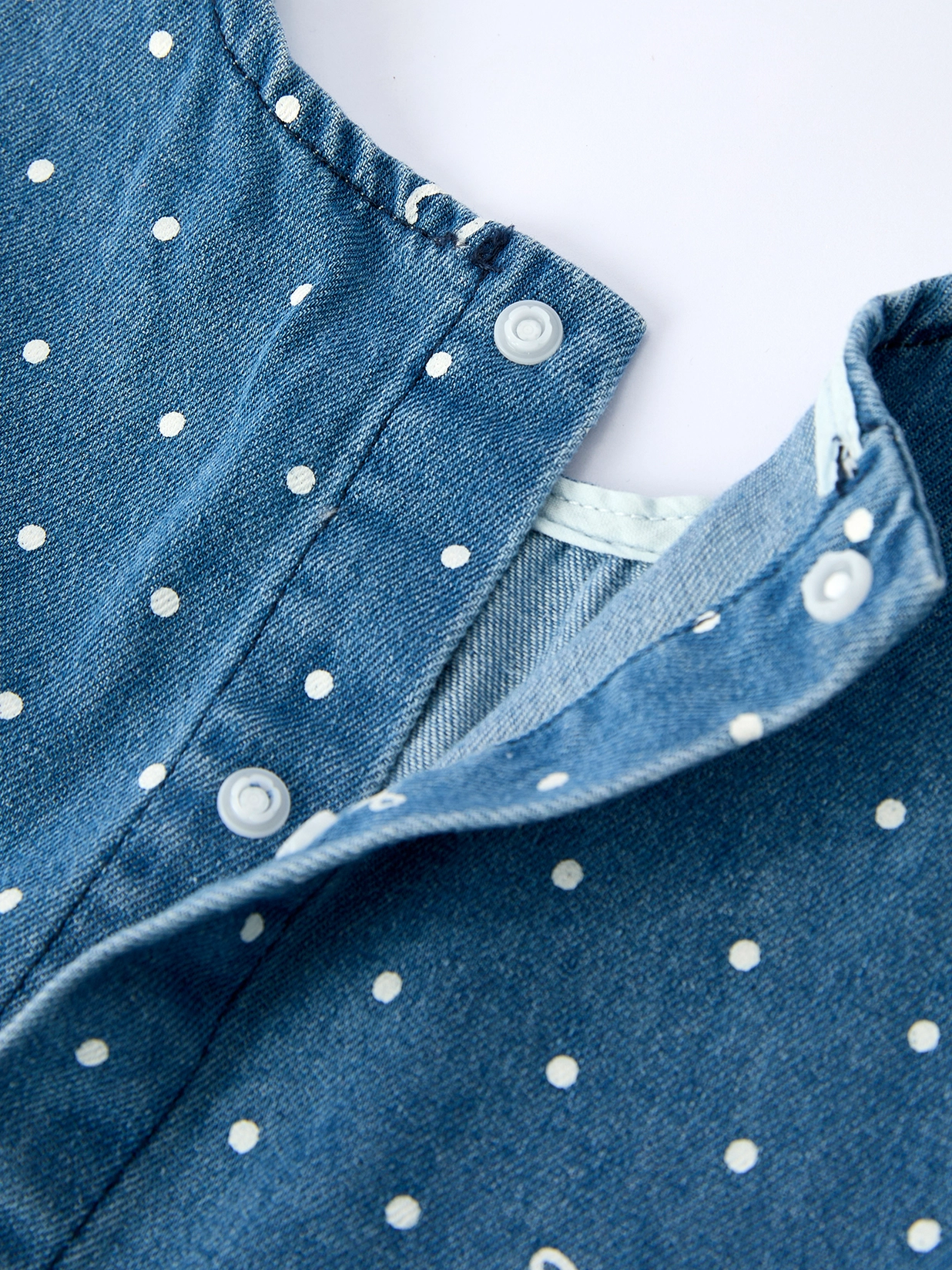 Bow Fot Denim Ruffle Top and Pants