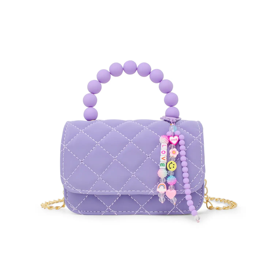 Charm Love Hangbag-Purple