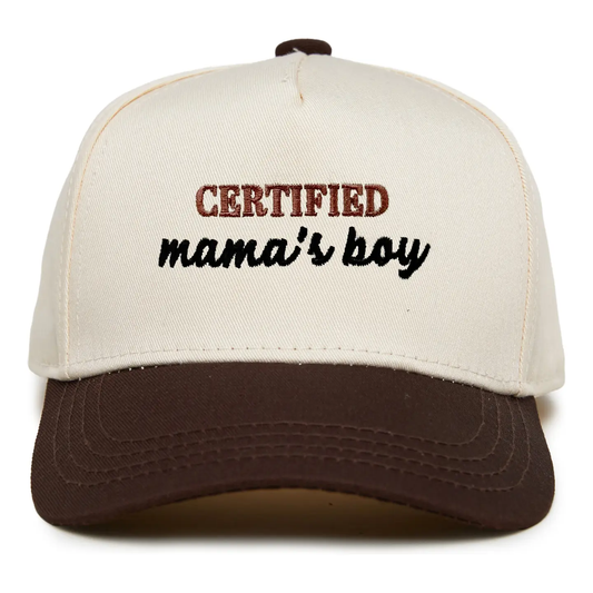 Certified Mama's Boy Hat