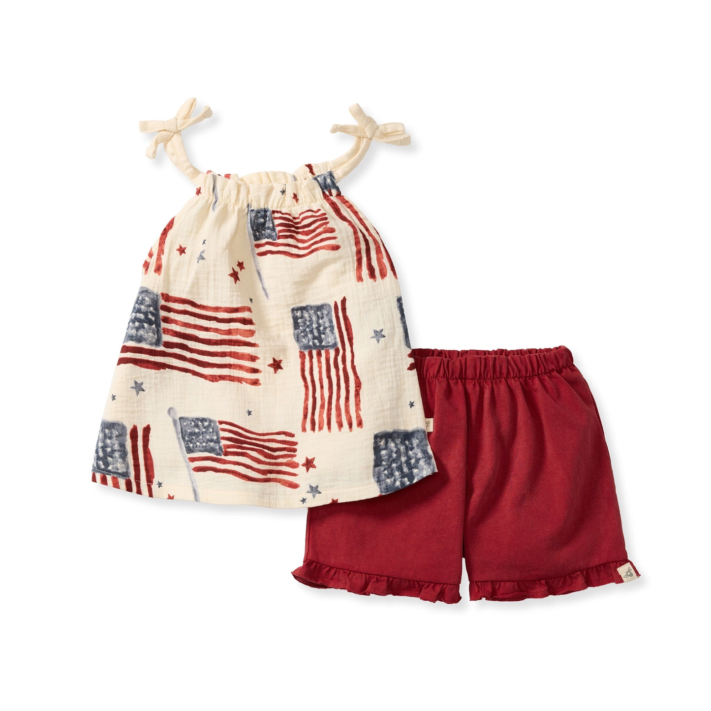 American Flag Set- Tank and Shorts