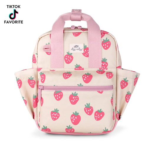 Itzy Bitzy Backpack- Strawberries