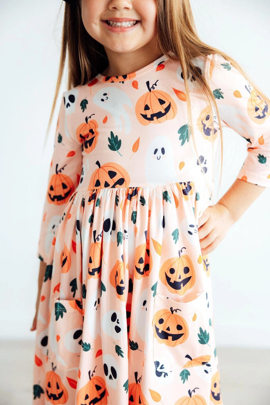 Pumpkin Twirl Dress